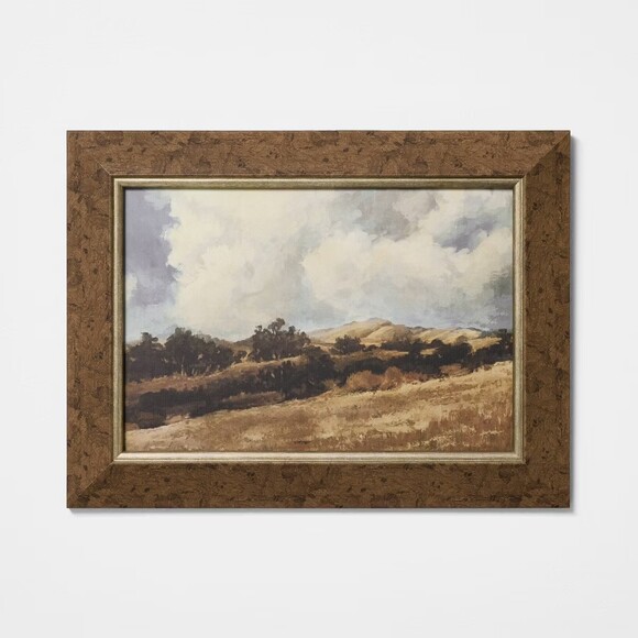 12"x16" Landscape Wide Wood Frame Wall Art - Threshold Studio McGee -Target 2025 - Picture 1 of 4